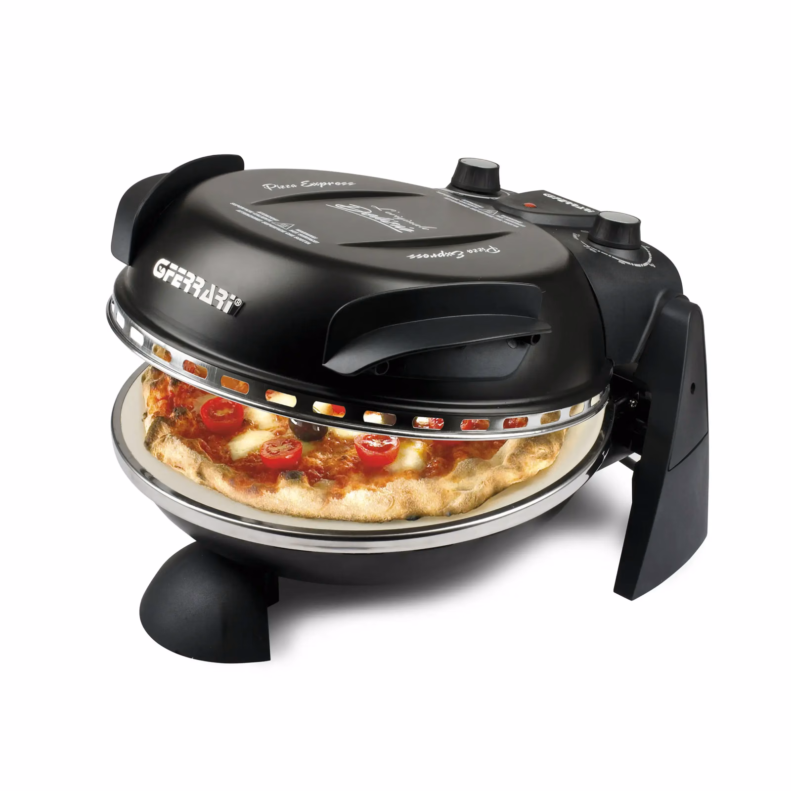 G3 Ferrari Delizia Siyah Pizza Fırını
